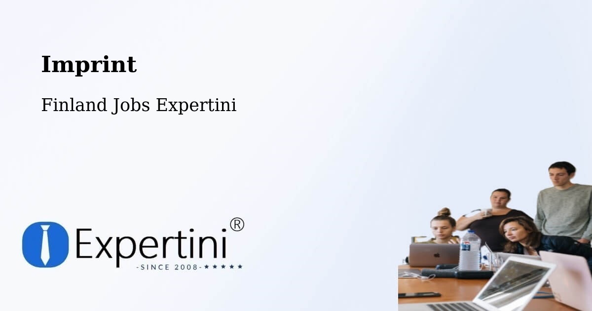 Imprint – Kitee - Finland Jobs Expertini